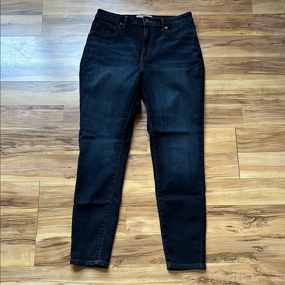 Everlane High Rise Curvy Women's Dark Blue Skinny Jeans